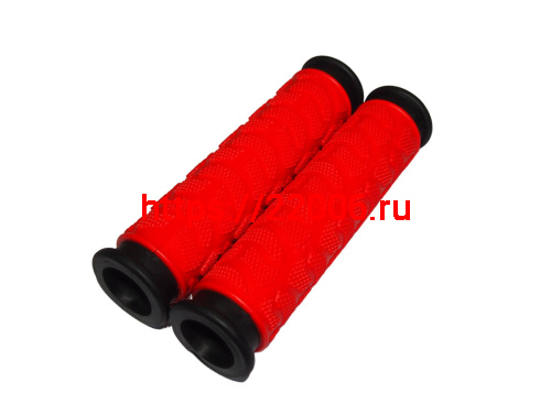 Грипсы для велосипеда 130мм, резина, цвета в ассортименте (HL- G75), ручки на руль/универсальные фото 2 Грипсы для велосипеда 130мм, резина, цвета в ассортименте (HL- G75), ручки на руль/универсальные фото 2