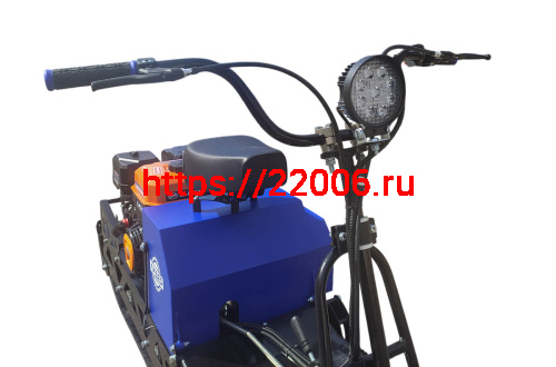 Мотобуксировщик компактный с лыжным модулем ЛИДЕР-ДЕЛЬТА-3, CVTL (+Фара) 10 л.с., TAV2-40,, РЕВЕРС фото 5