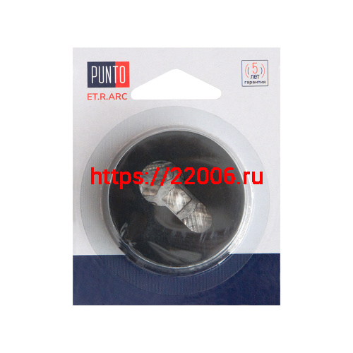 Накладка Punto (Пунто) под цилиндр ET.R.ARC.R52 (ET ARC) BL-24 черный фото 2