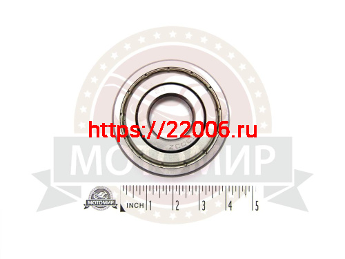 Подшипник 60303 (17х47х14) полузакрытый (6303Z) (Импорт) фото 2 Подшипник 60303 (17х47х14) полузакрытый (6303Z) (Импорт) фото 2