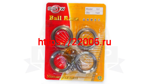 Подшипник 707 (34x51x12,1) (778707) рулевой Урал Муравей (уп. 8 пар.) (Импорт) Подшипник 707 (34x51x12,1) (778707) рулевой Урал Муравей (уп. 8 пар.) (Импорт)