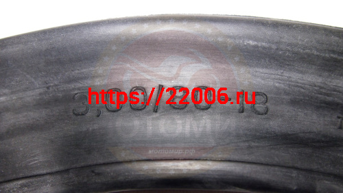 Камера  ПетроШина 18" 3.00-18 Минск (1 уп = 25 шт), Россия фото 2