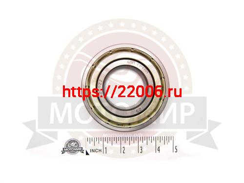 Подшипник 60205 (25х52х15) полузакрытый (6205Z) (Импорт) фото 2
