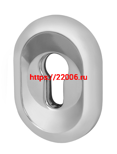 Накладка Fuaro (Фуаро) на цилиндр ESC.C/CRE/OV.12 (ESC-12C) CP хром (2шт. в уп.,отгр. по 1 шт.)