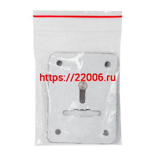 Декоративная Punto (Пунто) накладка ESC081-SS (нержавейка) на сув. замок (1 пара) "2" фото 2