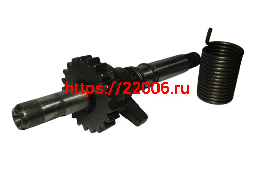 Вал кикстартера в сборе Баджадж Боксер 150  для 5ст.кпп (аналог) фото 2