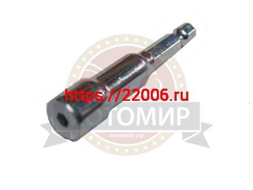 Головка для шуруповерта, для установки шипов (шестигранник, 4мм) фото 2
