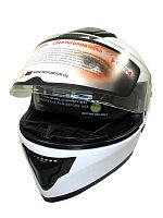 Мотошлем YM-830 белый (L)