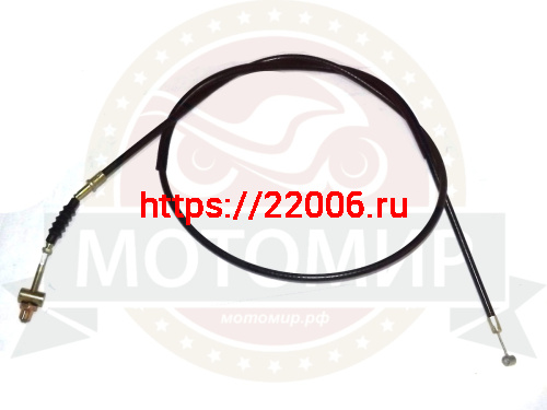 Трос переднего тормоза L-1460мм, ход-80мм, трицикл Лифан Трос переднего тормоза L-1460мм, ход-80мм, трицикл Лифан