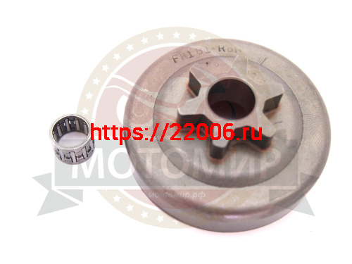 Барабан-звездочка RAPIRA 3/8"P6z (28001) Makita 290E, Hus.33, 34, 35, 37, Jonsered 36, 361,361av, Барабан-звездочка RAPIRA 3/8"P6z (28001) Makita 290E, Hus.33, 34, 35, 37, Jonsered 36, 361,361av,