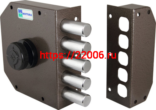 Замок Mottura (Моттура) накладной 30.601 D (правый)