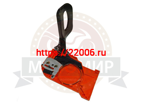 Тормоз цепи в сборе б/п Цыганка 45, 52 (крышка тормоза цепи в сборе) фото 3 Тормоз цепи в сборе б/п Цыганка 45, 52 (крышка тормоза цепи в сборе) фото 3