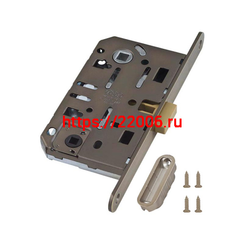 B06102.50.12.567 AGB (АГБ) Защелка врезная WC (ант. бр.) с отв. пл. B02402.05.12 MEDIANA POLARIS фото 2 B06102.50.12.567 AGB (АГБ) Защелка врезная WC (ант. бр.) с отв. пл. B02402.05.12 MEDIANA POLARIS фото 2