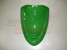 Облицовка передняя верхняя ACTIV/ YB50QT-3 Racer Meteor (ВНИЗУ РЕШЁТКА) зеленая