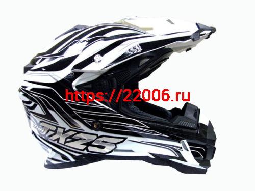 Мотошлем THH TX-25 №1 white/black (M)
