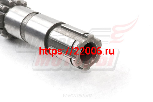Вал первичный КПП 157FMI (125сс),162FMJ (150сс) фото 3 Вал первичный КПП 157FMI (125сс),162FMJ (150сс) фото 3