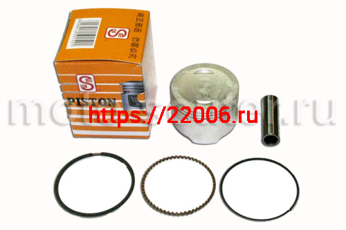 Поршень в сборе SEE 139QMB 4т GY6-80cc d-47 std стандартный