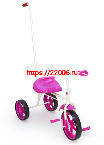 Велосипед BUMER Absolute Champion с держателем розовый