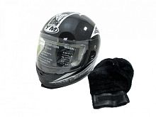 Мотошлем YM-806 черный