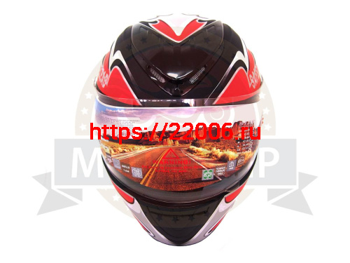 Шлем интеграл "Safelead" HF-160 "Анти Крыло" MATT BLACK CI размер S фото 2