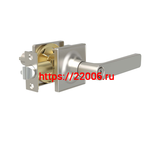 Ручка Punto (Пунто) защелка DK710/BL SN-ET (кл./фик.) никель