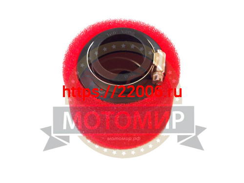 Фильтр воздушный нулевого сопротивления поролон, ЦИЛИНДР (d=38 мм) Фильтр воздушный нулевого сопротивления поролон, ЦИЛИНДР (d=38 мм)