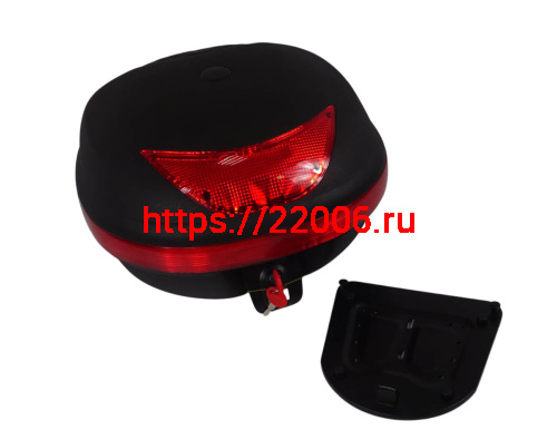 Кофр задний пластик JX B-07, 30 л., черный Кофр задний пластик JX B-07, 30 л., черный