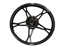 Обод 17" задний литой, барабан. тормоз 1,4-17  Альфа, FLASH (стандарт черный) (НАБОР)