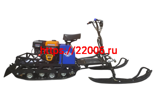 Мотобуксировщик компактный с лыжным модулем ЛИДЕР-ДЕЛЬТА-3, CVTL (+Фара) 10 л.с., TAV2-40,, РЕВЕРС фото 2