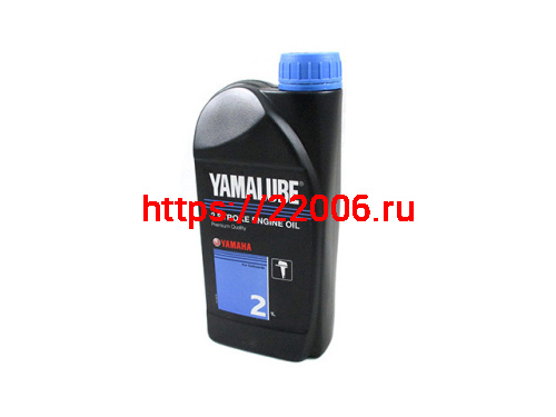 Масло 2Т Yamalube полусинтетика для лодочных моторов (1литр) Singapor 90790-BS21400