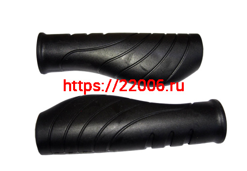 _Грипсы для велосипеда 125мм, ПВХ, резина, анатомические, с закрытым концом, чёрные (CSG-668L) TBS _Грипсы для велосипеда 125мм, ПВХ, резина, анатомические, с закрытым концом, чёрные (CSG-668L) TBS