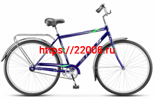 Велосипед 28" STELS Avangard 300 28C (рама ст. 20", дорожный, 1ск, торм.ножной, арт.15) черный