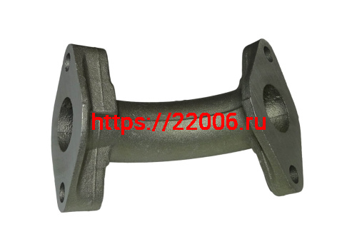 Патрубок карбюратора 1Р39 алл d18мм (2х48мм) Патрубок карбюратора 1Р39 алл d18мм (2х48мм)