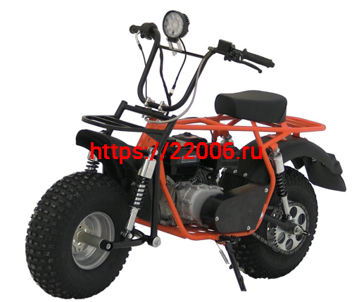 Мотоцикл СКАУТ САФАРИ 3L- 8+ BIGFOOT (ФАРА, перед и зад подвес. KP230 -8 л.с.,руч.старт, диск торм) фото 2 Мотоцикл СКАУТ САФАРИ 3L- 8+ BIGFOOT (ФАРА, перед и зад подвес. KP230 -8 л.с.,руч.старт, диск торм) фото 2