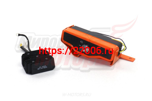 Двигатель HEMEN 18,5 л.с. с катушкой 11А132Вт 192F-2E (458 см3) электростартер, вал 25 мм фото 9