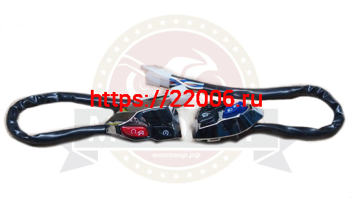 Переключатель скутер CITY PG, левый+правый (057/058) фото 2 Переключатель скутер CITY PG, левый+правый (057/058) фото 2