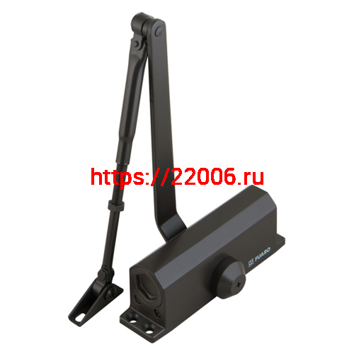 Доводчик Fuaro (Фуаро) дверной DC20-4 (DC-204) BR до 85 кг (коричневый)