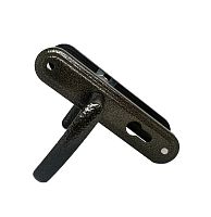 Ручка дверная Absolyute (Абсолют) на планке РФ1-55.08 (бронза)