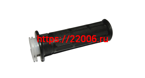 Ручка руля правая (газа) Альфа, Дельта, Zodiak в сборе (с резинкой) см.39026 Ручка руля правая (газа) Альфа, Дельта, Zodiak в сборе (с резинкой) см.39026
