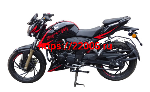 Мотоцикл TVS APACHE RTR 200 4V (Индия) (4х клапанный двигатель, 21 лс.) фото 4