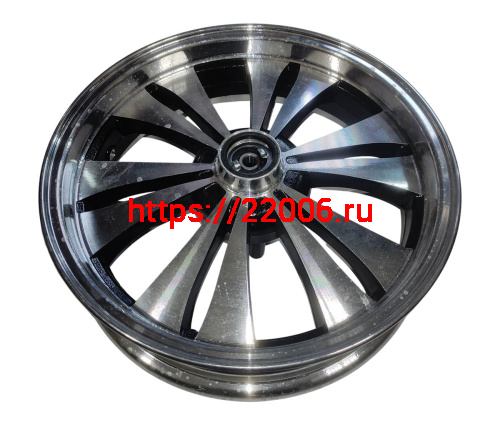 Обод 13" передний литой, диск. тормоз скутер ARC (047) Обод 13" передний литой, диск. тормоз скутер ARC (047)