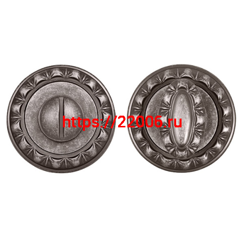 Ручка Punto (Пунто) поворотная BK6.R.MT53 (BK6 MT) OS-9 античное серебро