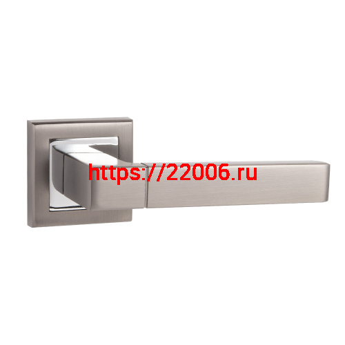 Ручка Punto (Пунто) раздельная K.QL52.STYLE (STYLE QL) SN/CP-3 матовый никель/хром