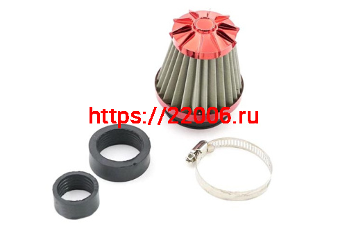 Фильтр воздушный нулевого сопротивления d-35мм цветная крышка