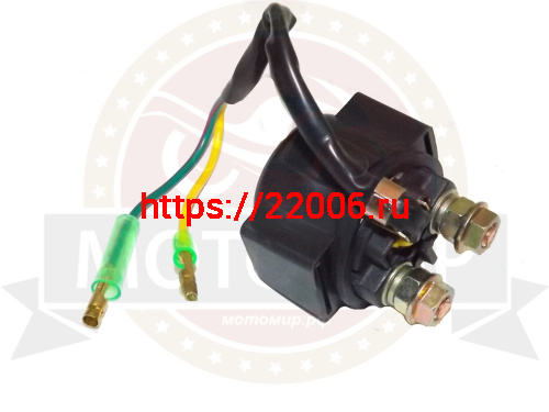 Реле стартера SLASH, Zodiak, GY6-50, FT, Cobra CrossFire, Honling,PANTERA 125/250 (НАБОР)