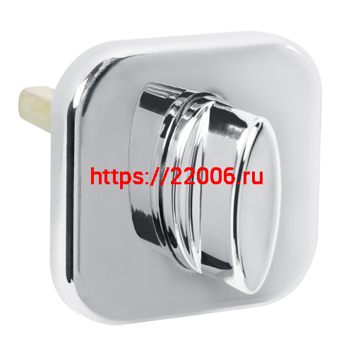 Ручка Fuaro (Фуаро) поворотная BKW8x75.K.TRD62 CP-8 хром ПЛАСТИК