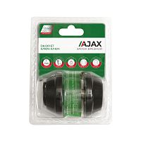 Замок Ajax (Аякс) врезной DK.001 ET BL черный