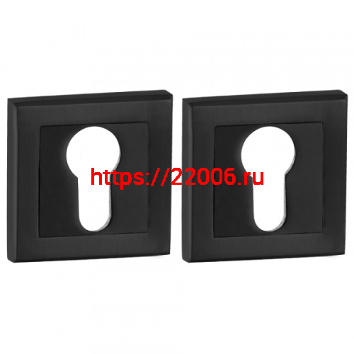 Накладка Punto (Пунто) под цилиндр ET.K.QL52 (ET QL) BL-24 черный