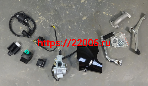 Двигатель 4т. 110 см3 (152FMH) автомат КПП4 (Шифтер) ВАНЧАНГ (марк 49) фото 4