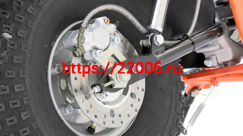 Мотоцикл СКАУТ САФАРИ 3L- 8Е+  BIGFOOT (ФАРА, ЭЛ.СТ. перед. и задн. подв., 8,0 л.с., РЕДУКТОР) фото 7